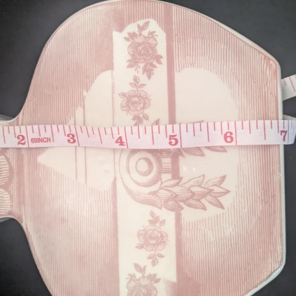 Ashland Pink and White Decorative Vase - Picture 4 of 5